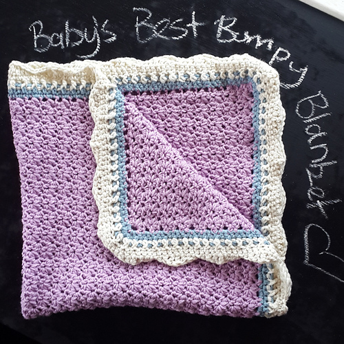 Ravelry Baby's Best Bumpy Blanket pattern by Tanya Naser