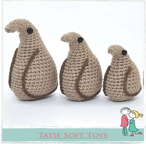 Ravelry: Poc Pocs Amigurumi pattern by Tatie