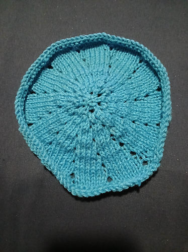 Eyelet Vortex Swirl Dishcloth