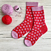 Hot Spot Socks pattern 
