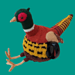 Pheasant Tea Cosy pattern