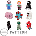 Minecraft Ghast Doll pattern 