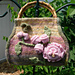 English Garden Felted Carpetbag pattern 