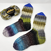 One ball of yarn ... one pair of socks.