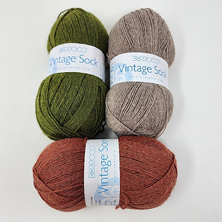 Alternative color choice:
- Fennel background
- Oats leaves
- Optional: Heel and toes in Pumpkin