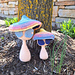 Out of this World Mushroom pattern 