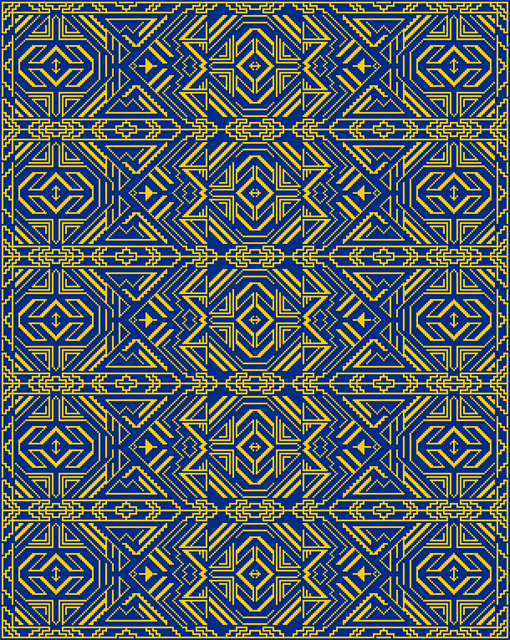 Artdeco 2a set - slanted