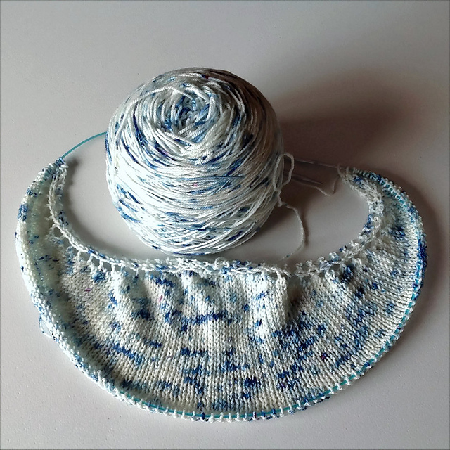 spindrift shawl