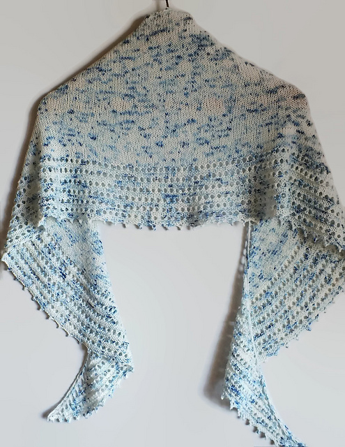 spindrift shawl
