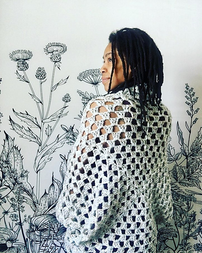 Cocoon Gensershrug - byIplaywithfiber