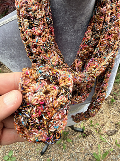 Ravelry: Harvest Confetti Scarf pattern by Michael Sellick