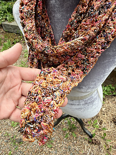 Ravelry: Harvest Confetti Scarf pattern by Michael Sellick