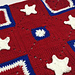 American Stars and Squares pattern 