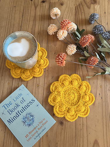Flower Pop Coasters