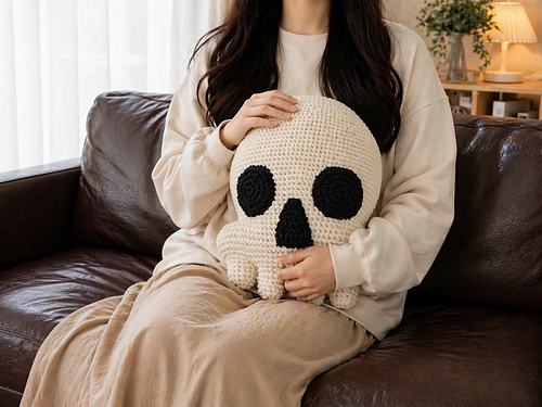 Skull Pillow
