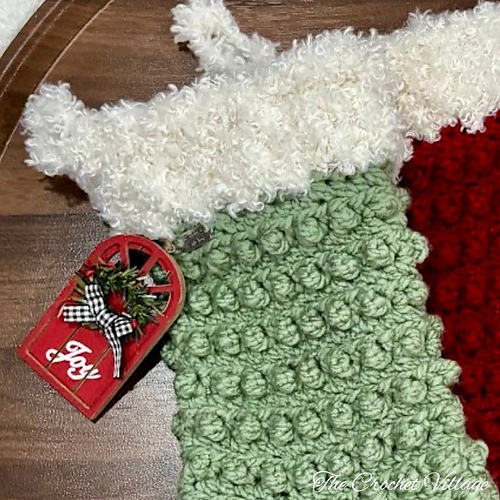 Vinterkai Stocking - The Crochet Village