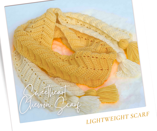 Sweetheart Chevron Scarf photo 5