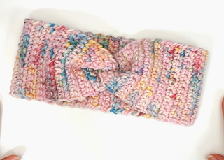 The finished headband