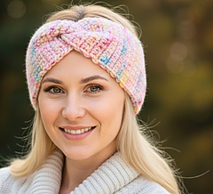 Headband on model
