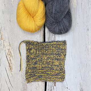 Meadow (Buttercup) held double with Cirro (Pure)