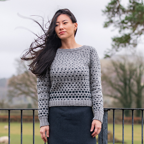 Ravelry Quasar Sweater pattern by Dario Tubiana RossoCardinale