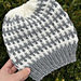 Droplet Beanie pattern 