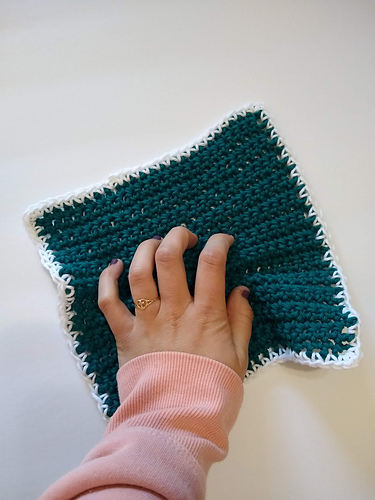 Ravelry: Basic Beginner Dishcloth pattern by Amy Kate Sutherland