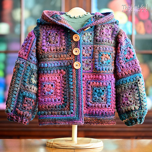Square Scramble Sweater for KIDS