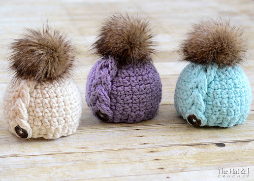 Stor Flettlue og Hals - nøkkeltråd - Marken of The Hat & I