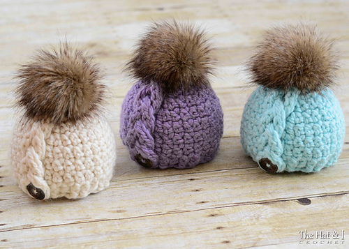 Stor Flettlue og Hals - nøkkeltråd - Marken of The Hat & I