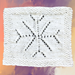Lacy Snowflake Dishcloth pattern 