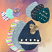 Eggtastic Dishcloth Canvas (Garter Version) pattern 