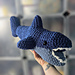 Nibbles the Great White Shark pattern 