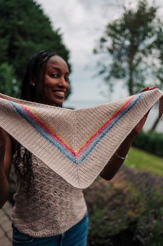 Kidding Around Bandana & Shawlette