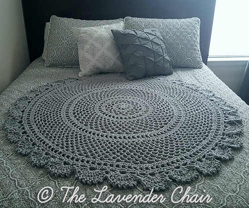 Ring Around the Rosie Mandala Blanket