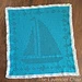 Filet Sailboat Blanket pattern 