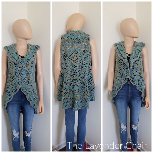 Ravelry Melody Circular Vest pattern by Dorianna Rivelli