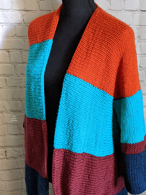 Ravelry: Comfy Cardi Version 2- Addi 