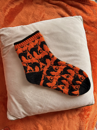 The Scaredy Cat Socks