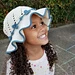 Ocean Waves Sun Hat pattern 