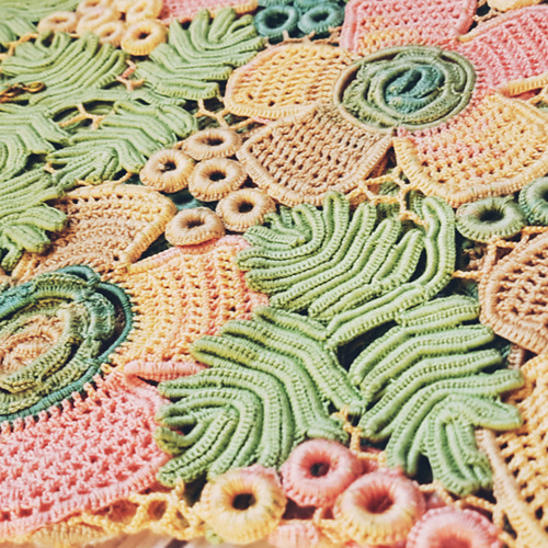 Irsk blonder sommertoppen Flora - ThePoshCrochet