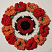 Eyeball Flower Coasters pattern