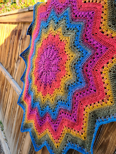 6-Day Superstar Blanket - byTheRamblinRosie