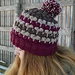 Bubble Hearts Hat pattern 