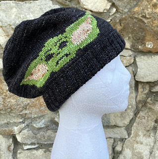 Baby Yoda Slouch Hat Pattern By Sarah Wilson