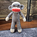 Baby Sock Monkey pattern 