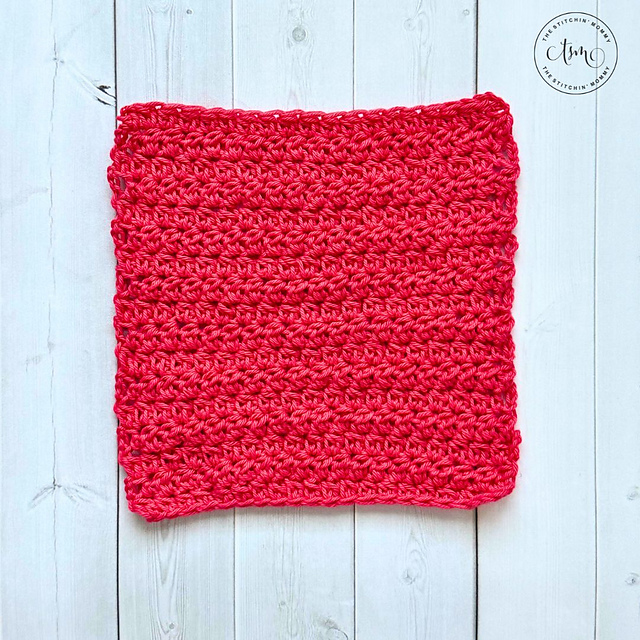 Pique Stitch Dishcloth