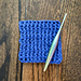 Raised Double Rib Stitch Dishcloth pattern 