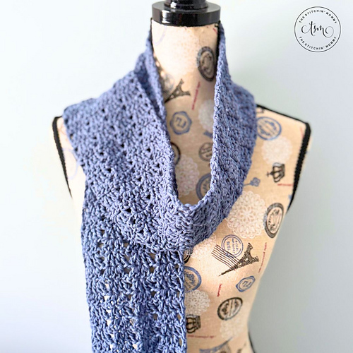 Cobalt Sky Scarf