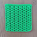 The Grass is Greener Dishcloth pattern